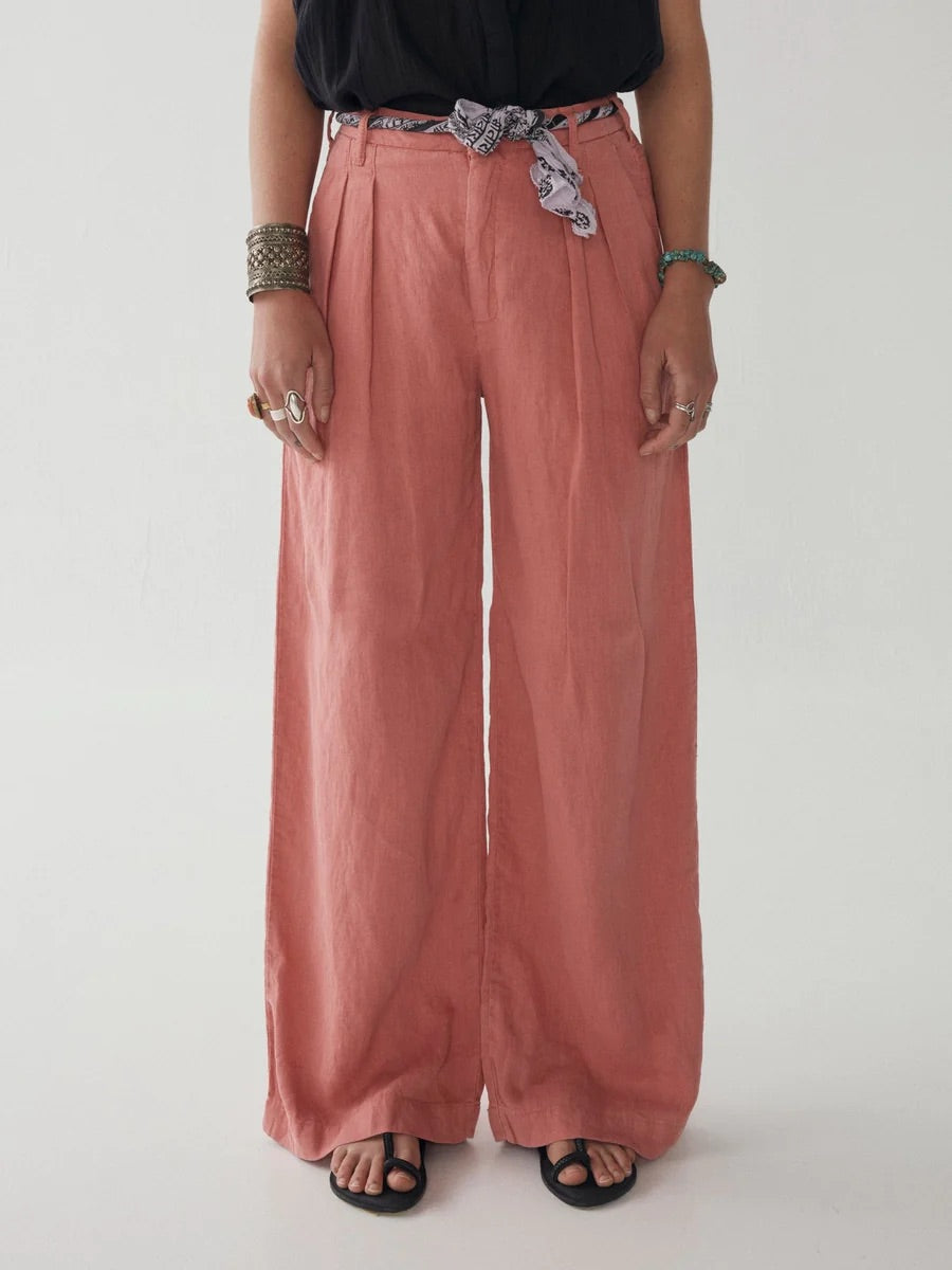 Pantalon Marisa - Berenson Framboise MAISON HOTEL