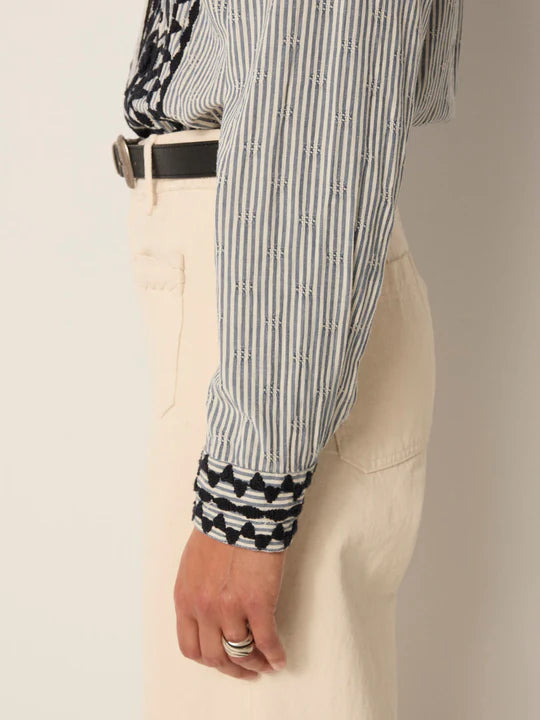 Blouse Amanda - Laberynth Azzurro - MAISON HOTEL