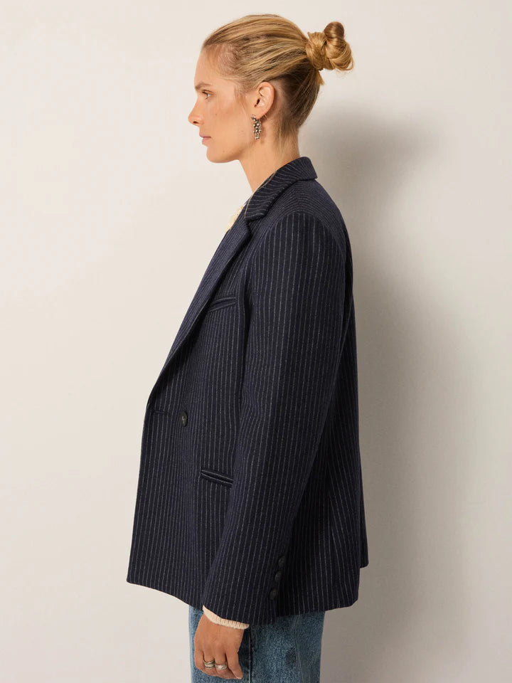 Blazer Jackie - Note marine - MAISON HOTEL