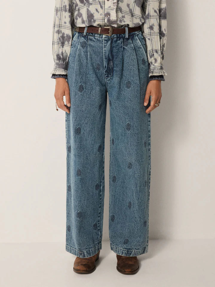 Pantalon Paco - Hamptons Blue - MAISON HOTEL
