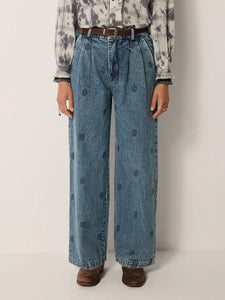 Pantalon Paco - Hamptons Blue - MAISON HOTEL