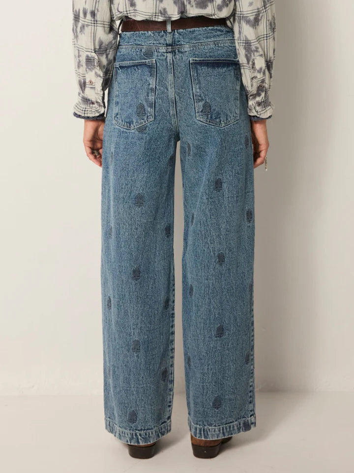 Pantalon Paco - Hamptons Blue - MAISON HOTEL