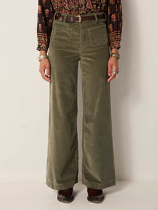 Pantalon Romeo - Montesco Moss -MAISON HOTEL