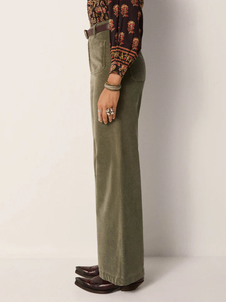 Pantalon Romeo - Montesco Moss -MAISON HOTEL