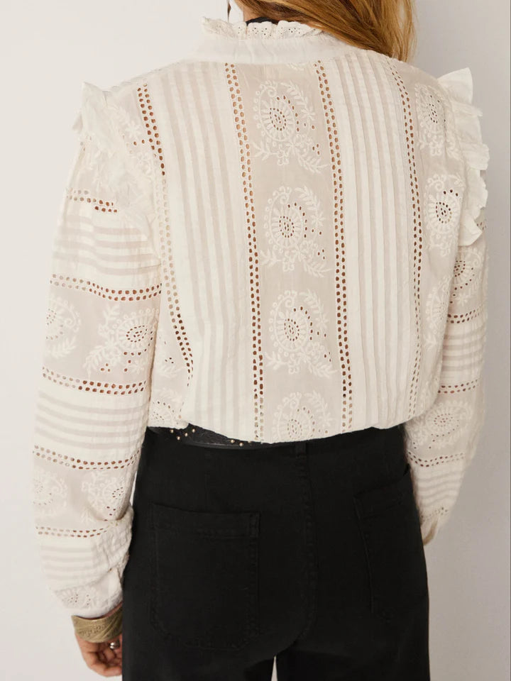 Blouse Delphine - Hamlet Marfil - MAISON HOTEL