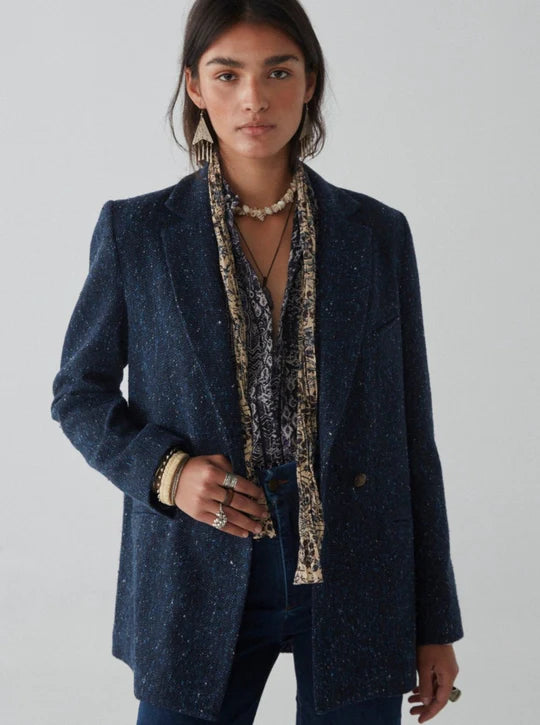 Blazer Azalea - Bleu brumeux - MAISON HOTEL